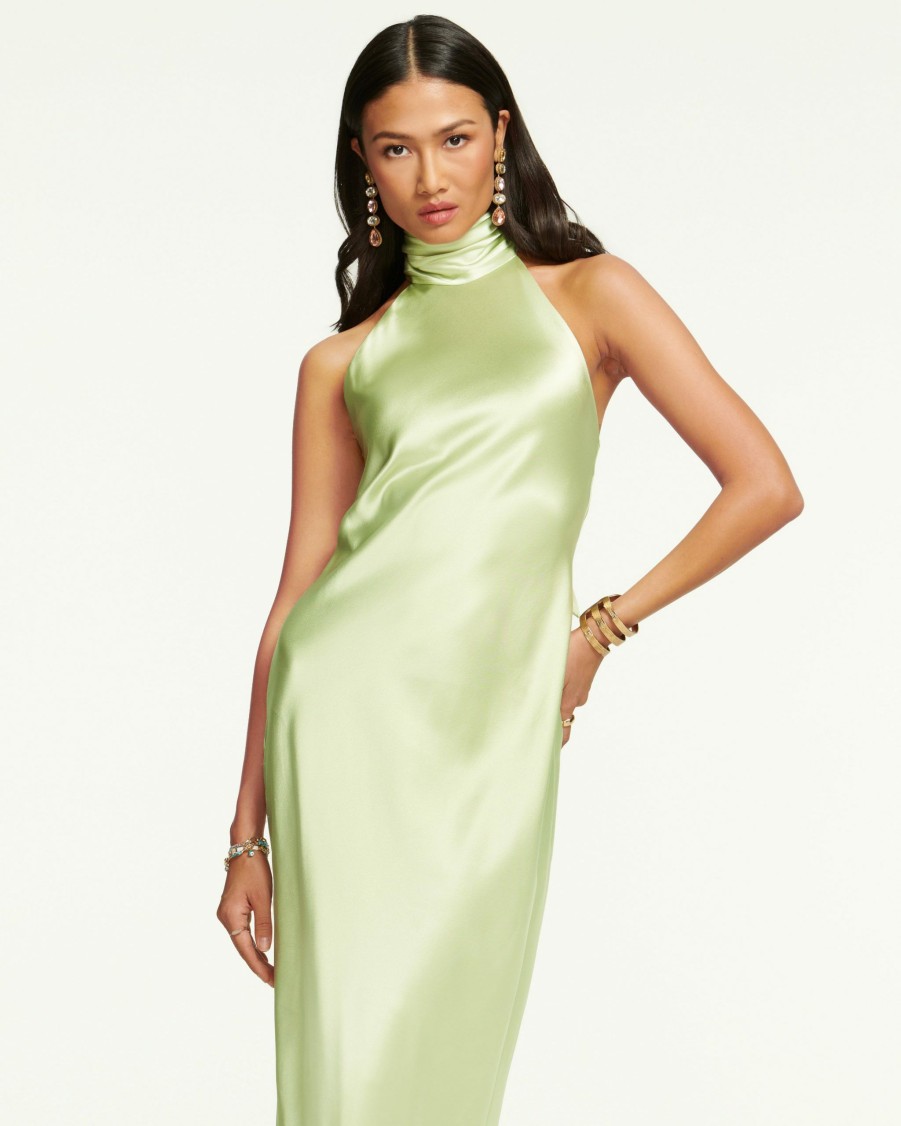 Dresses Ramy Brook | Ramy Brook Tatiana Halter Maxi Dress Julep