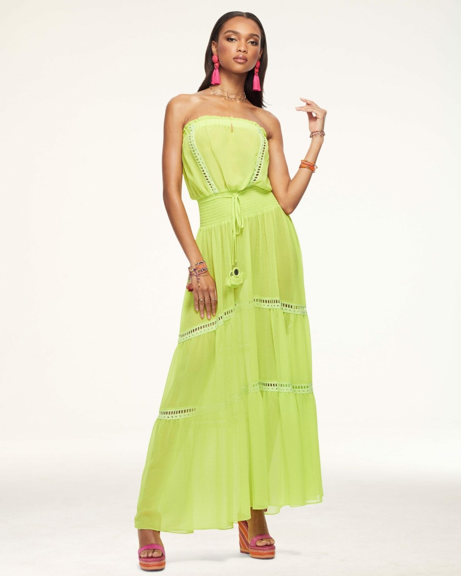 Swim Ramy Brook | Ramy Brook Shop All Rae Coverup Maxi Dress Limelight