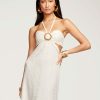 Dresses Ramy Brook | Ramy Brook Topez Cutout Maxi Dress Ivory