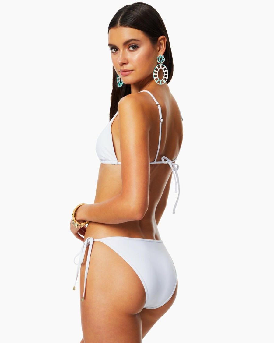 Swim Ramy Brook | Ramy Brook Lesia String Bikini Bottom Shop All White