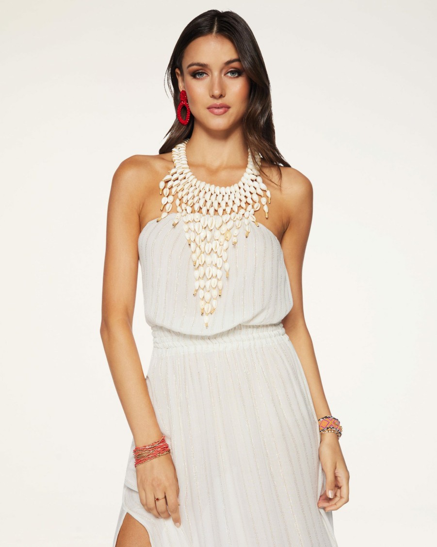 Swim Ramy Brook | Ramy Brook Viola Coverup Maxi Dress White