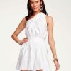 Dresses Ramy Brook | Ramy Brook Helga One-Shoulder Mini Dress All New Arrivals White