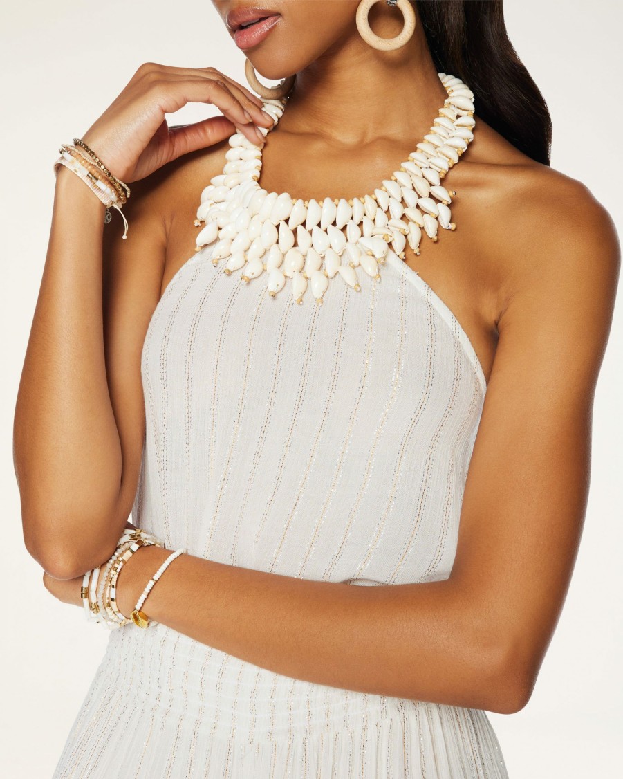 Swim Ramy Brook | Ramy Brook Viola Halter Tank Top White