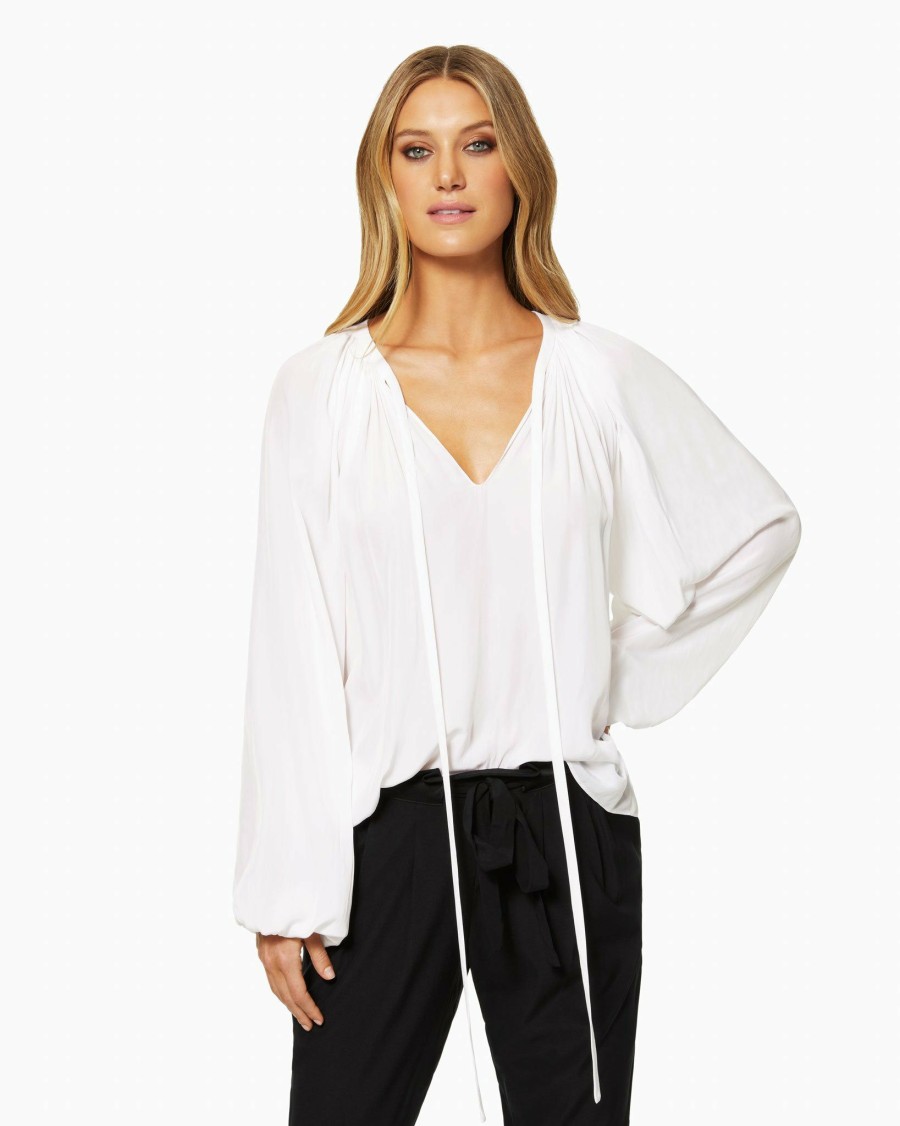 Clothing Ramy Brook | Ramy Brook Paris Long Sleeve Blouse Shop All