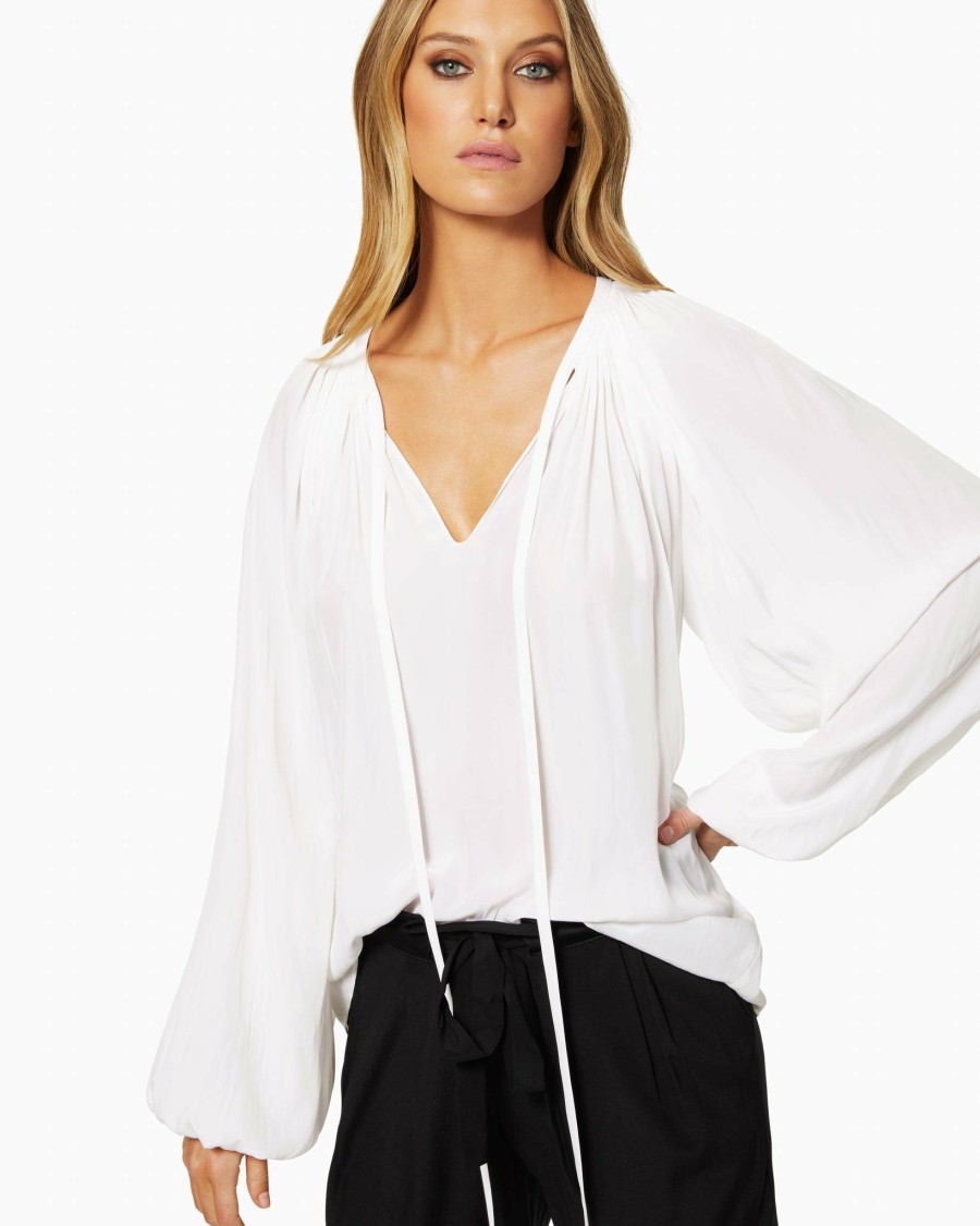 Clothing Ramy Brook | Ramy Brook Paris Long Sleeve Blouse Shop All