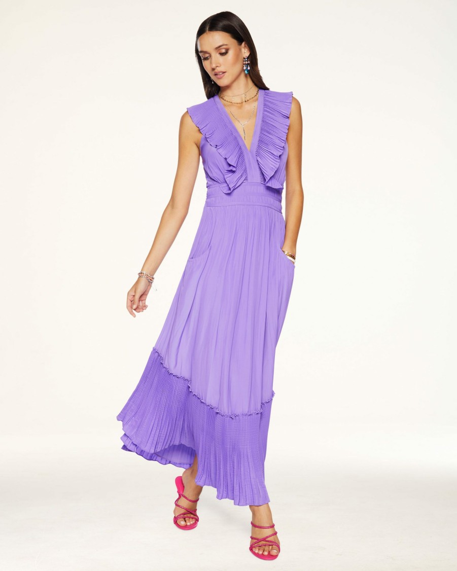 Clothing Ramy Brook | Ramy Brook Sale Camden Ruffle Maxi Dress Bright Jasmine