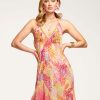 Swim Ramy Brook | Ramy Brook Printed Chelsea Coverup Maxi Dress New Dresses Pineapple