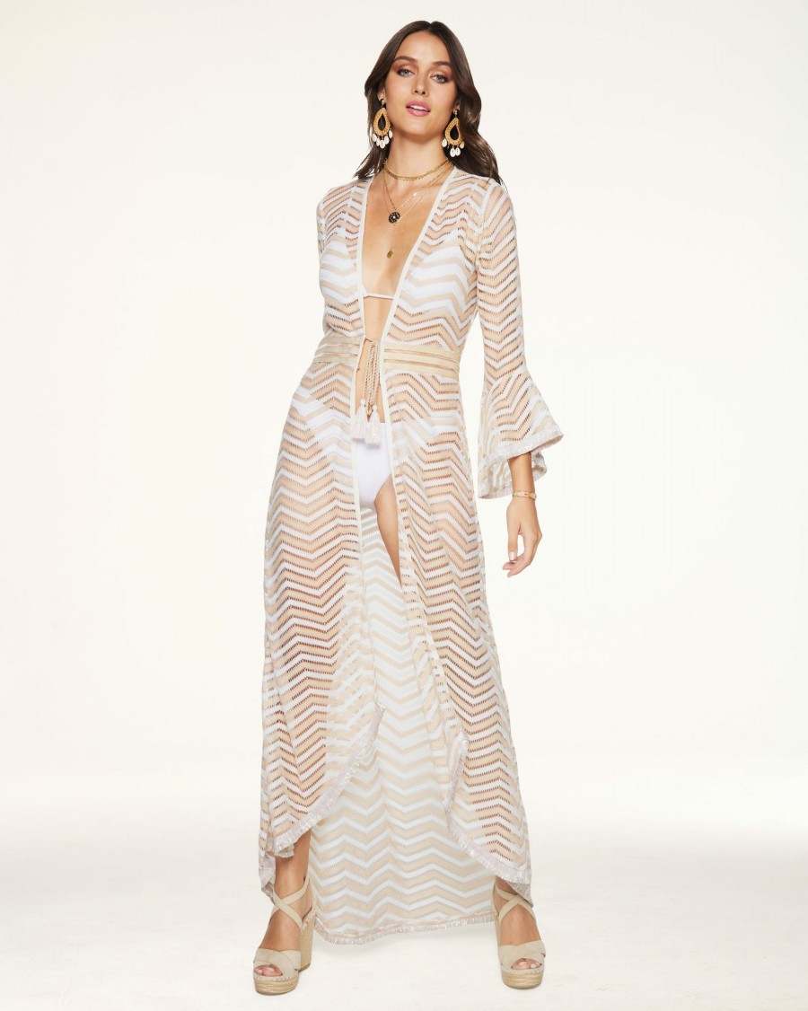 Swim Ramy Brook | Ramy Brook Swim Catarina Coverup Maxi Dress White